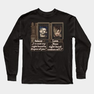 Resident Evil 4 Pixel Art Long Sleeve T-Shirt
